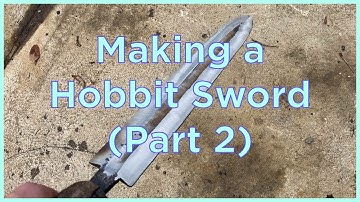 Blacksmithing - Making My First Sword Part 2