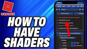 How To Have Roblox Shaders on Mobile (2025) - Easy Fix