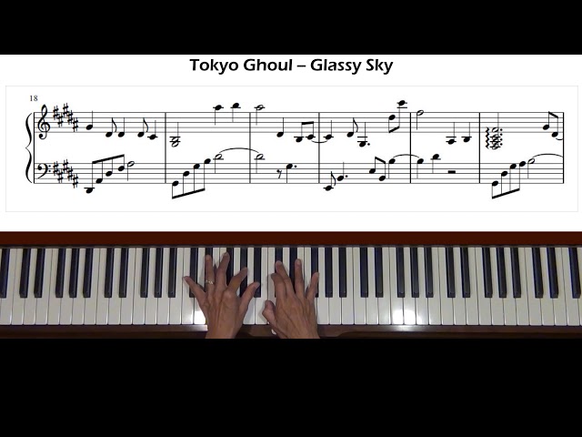 Play Glassy Sky (Tokyo Ghoul) Music Sheet