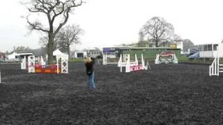 Mal at Ardingly ODE - April 2010 - Showjumping