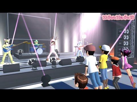 TAIGA'S LIFE: Kids Concert at Sakura Music Club Ep10 | Sakura School Simulator