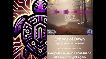 Echoes of Dawn (Official Music Video) - Turtle Tunes with Suno | X Society Inspired