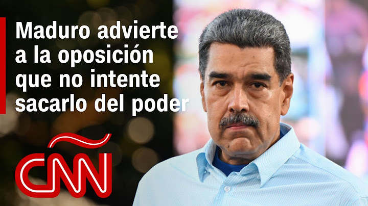 Maduro responde al reconocimiento de EE.UU. de González Urrutia como presidente electo de Venezuela