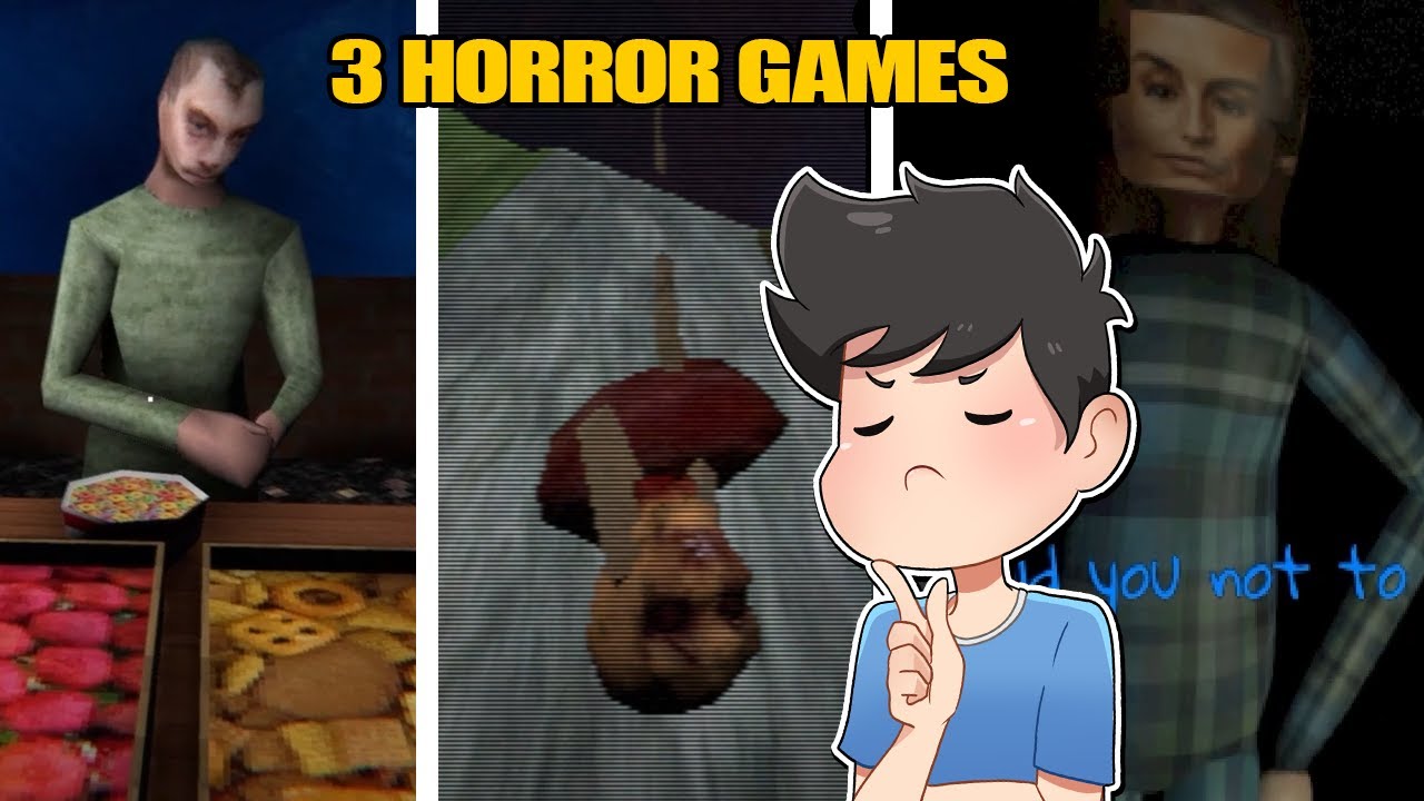 AYOKO NA MANG HULI NG ISDA SA GABI | 3 Horror Games