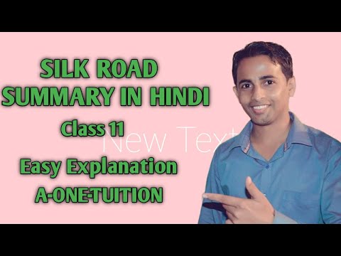 Silk Road Class 11 In Hindi Aonetuition Silkroad