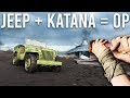 Battlefield 5 but I only use a Jeep and a Katana