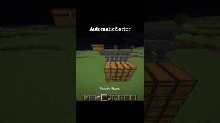 Easy Automatic Sorter In Minecraft Java & Bedrock
