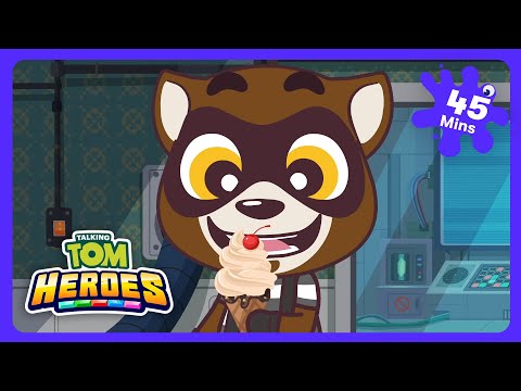 Talking Tom - Stop the Power Thief! | Kids Cartoons | WildBrain Rescue Station