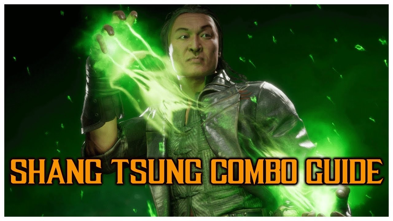 MK11: EPIC NINJA COMBO GUIDE WITH INPUTS - SHANG TSUNG VARIATION 