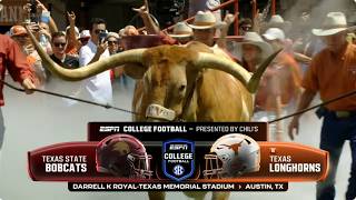 Full 2026 College Football | Texas State vs Texas | 9-5-2026 Update