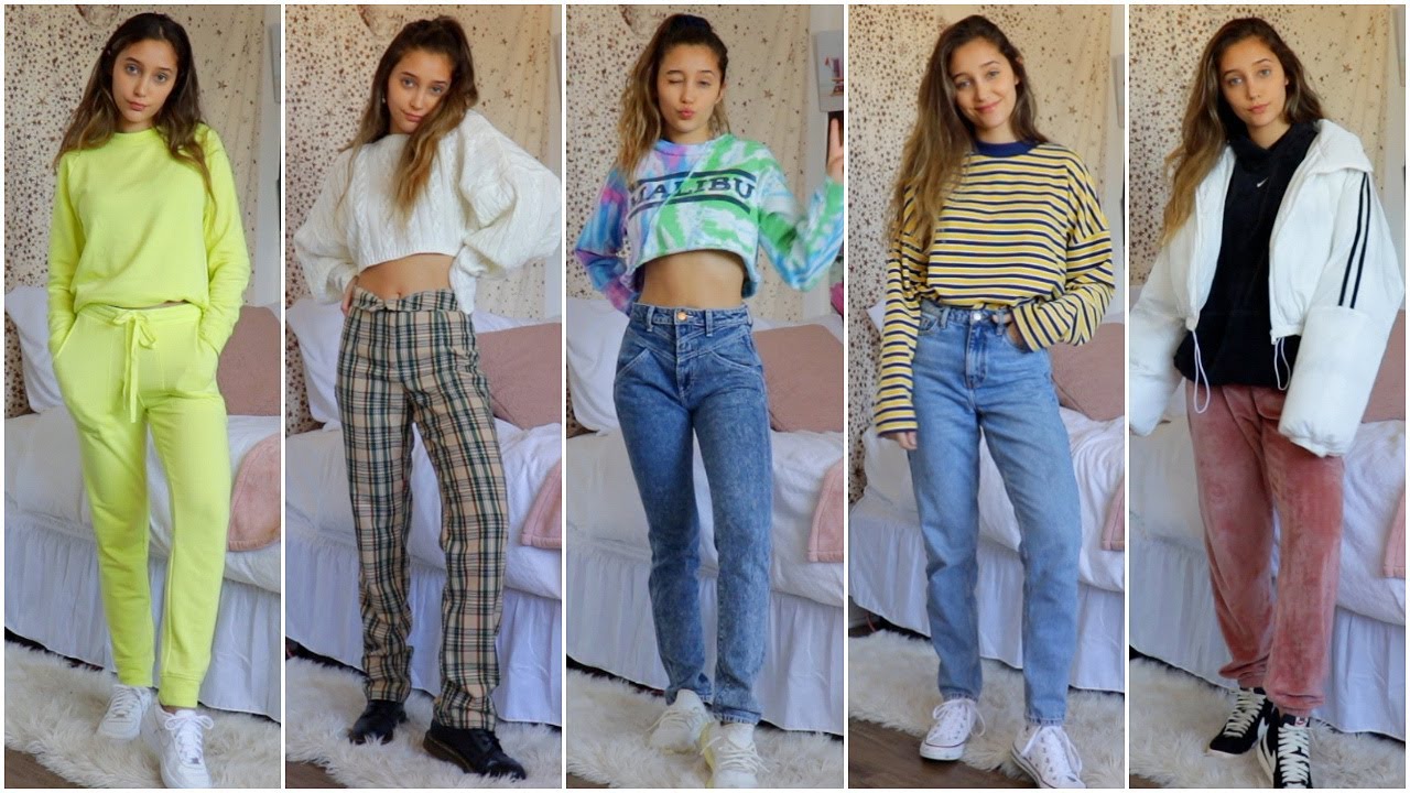 COMFY AND CUTE SCHOOL OUTIFTS FOR THE LAZY GIRL! College OOTW