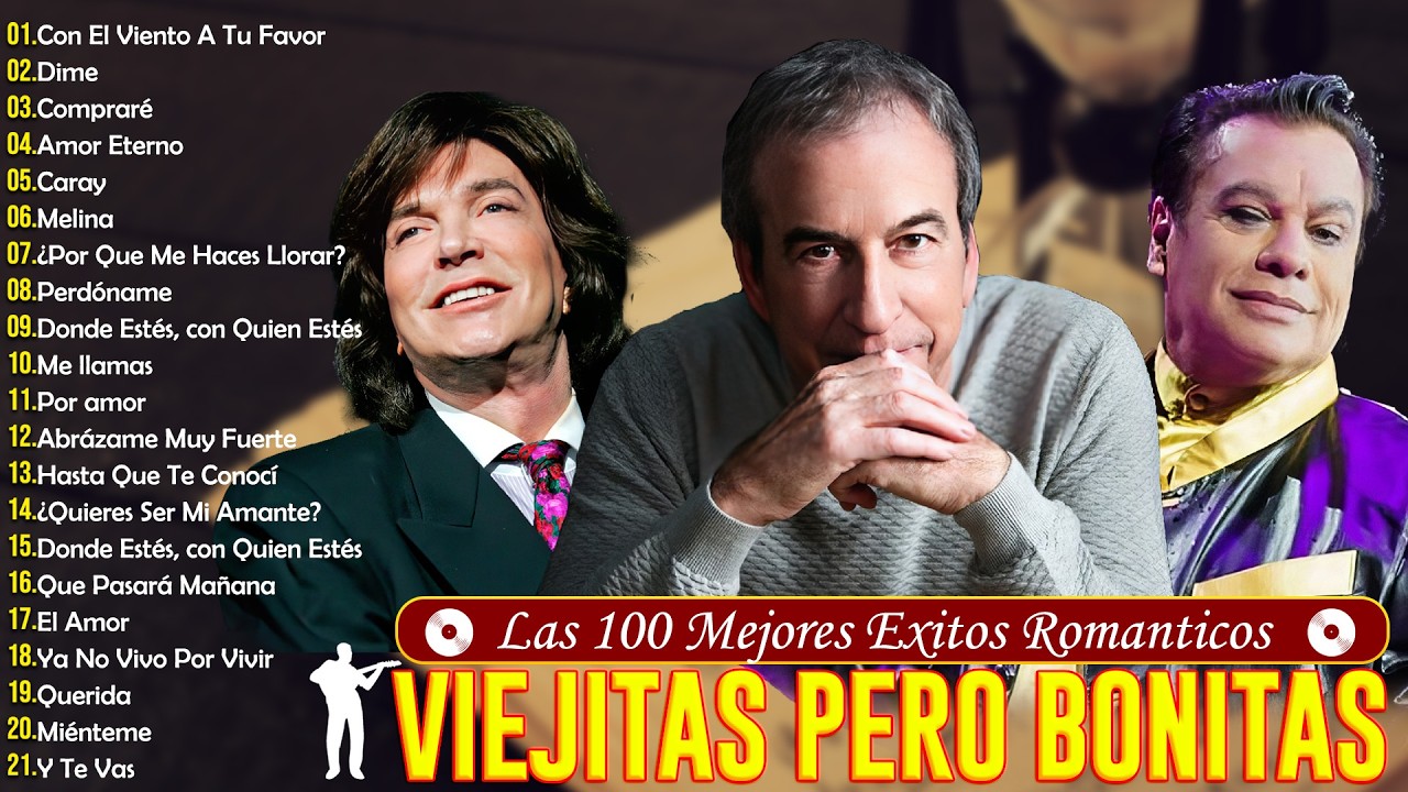 BALADAS ROMANTICAS CAMILO SESTO yJUAN GABRIEL y JOSE LUIS PERALES - EXITOS ROMANTICAS DEL RECUERDO