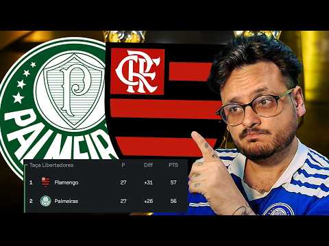 THIS IS THE DIFFERENCE BETWEEN PALMEIRAS AND FLAMENGO TODAY