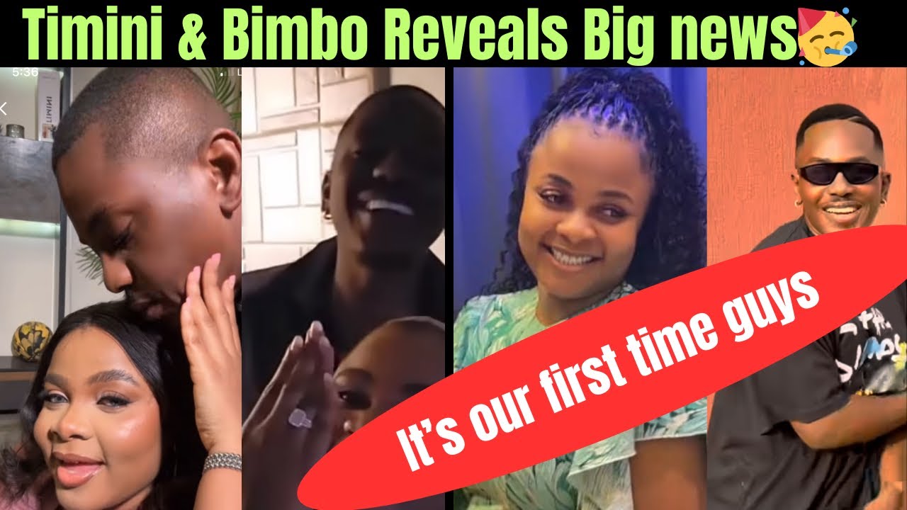 😱Timini Egbuson & Bimbo Shares big announcement to fans as they open up on their first ever ac…