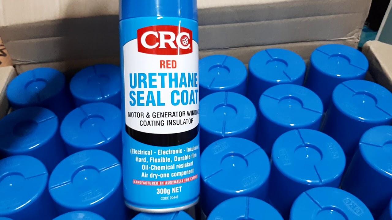 CRC Red Urethane seal coat YouTube