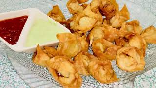 Chicken Wontons Ramadan Special🌙Recipe | Crispy & Easy Wontons Recipe