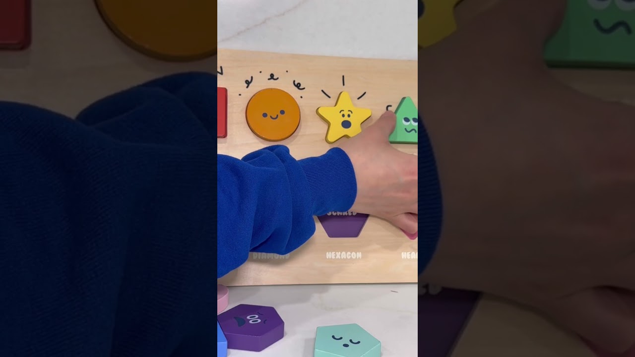 Fun shapes and colors to play 🌈 