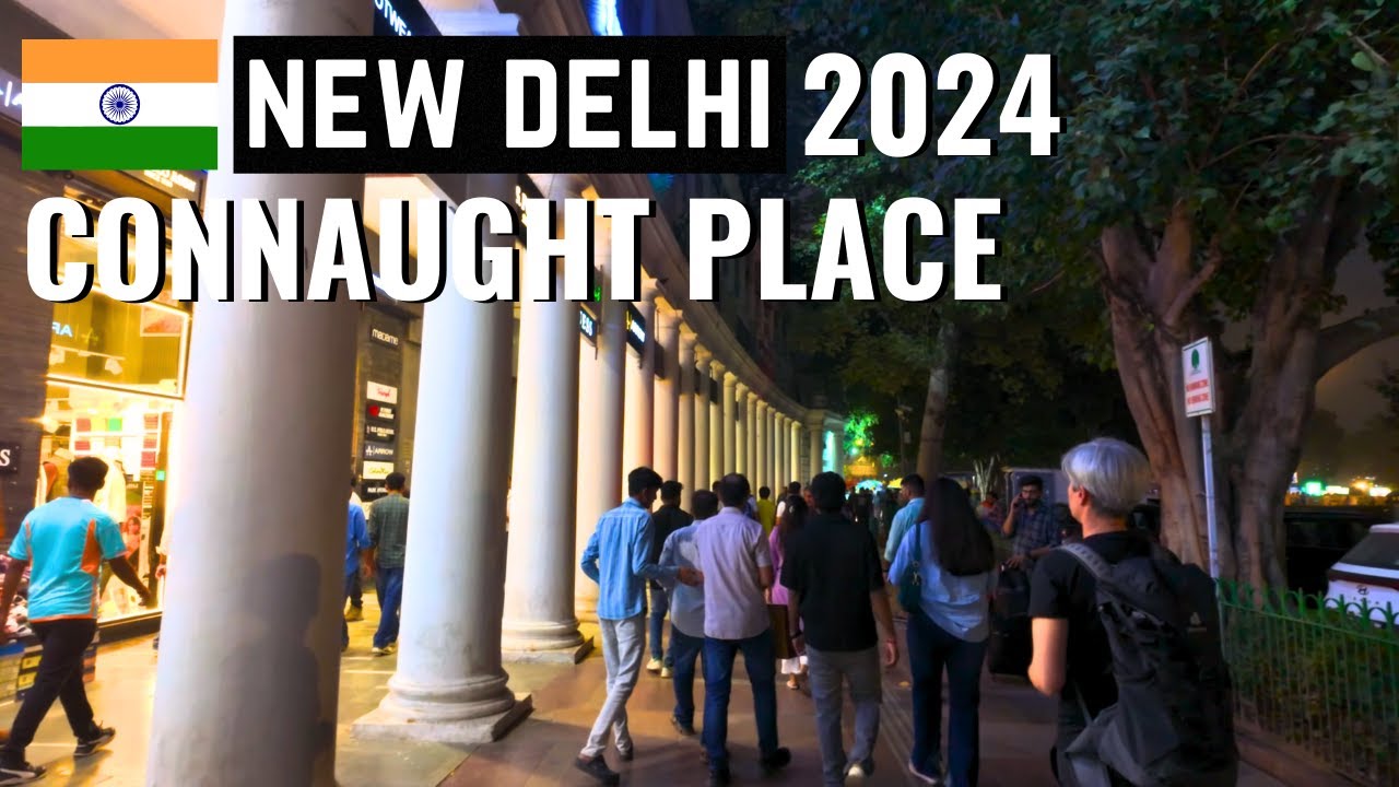 4K Walking in India 2024 - Connaught Place Delhi | Janpath Market New Delhi 🇮🇳