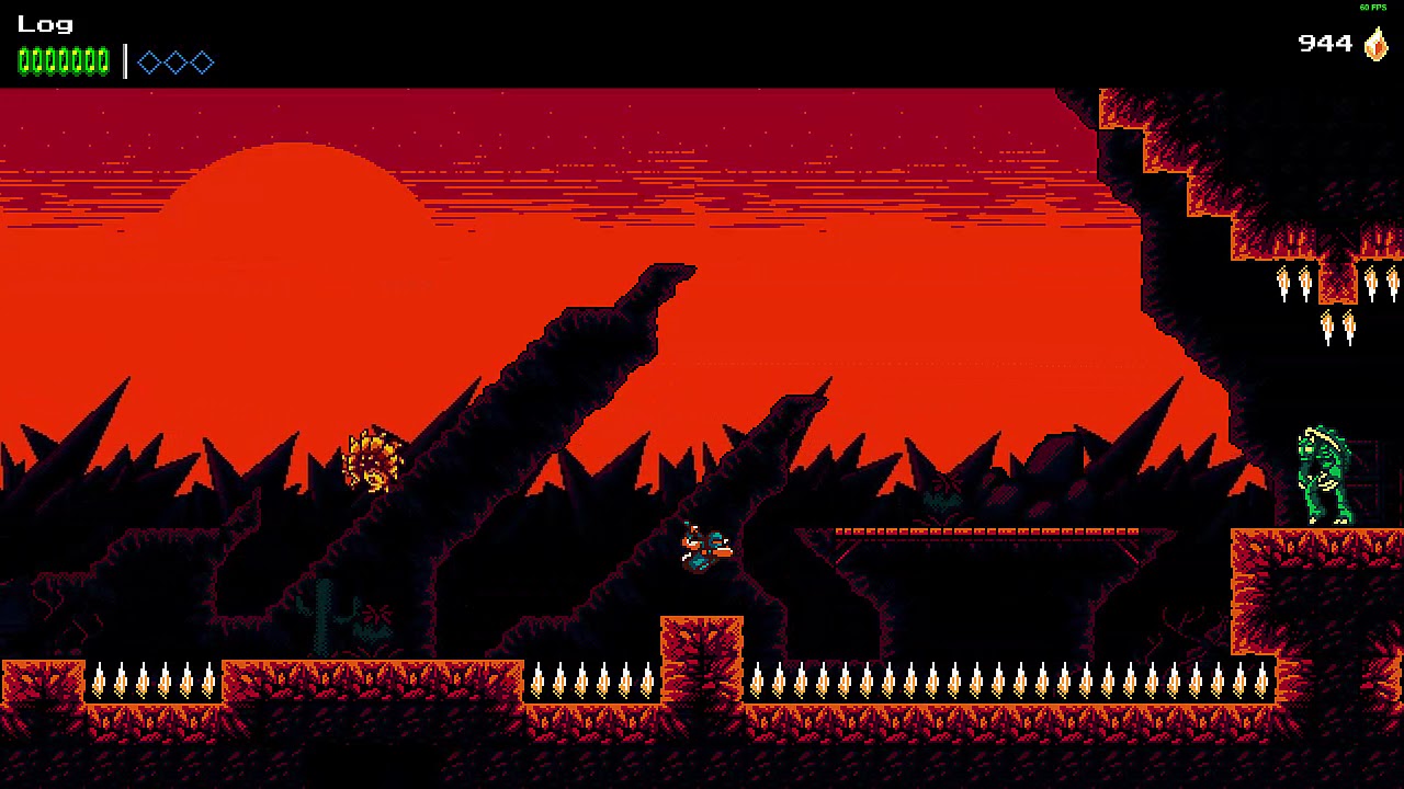 The Messenger #7 Searing Crags - Walkthrough 100%