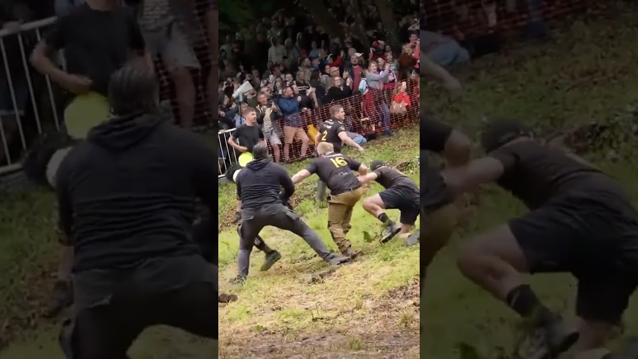 Ishowspeed’s Crazy Cheese Rolling Race Ends in Injury!