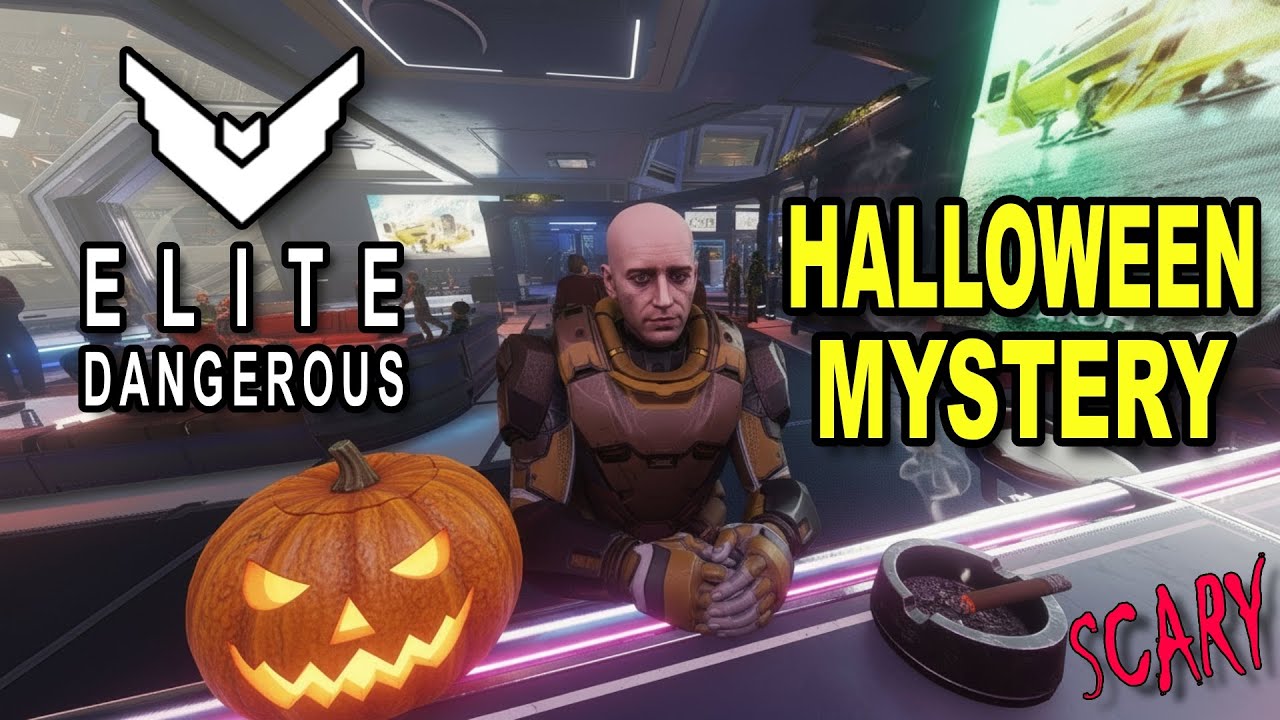 Elite Dangerous Halloween Event - Scary video from the in-game mystery story  "Macabre and Monsters"