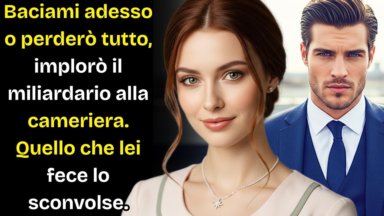 Baciami Ora o Perdo Tutto, Miliardario Supplica Cameriera Sorpresa, Ciò Che Fece Sconvolse Tutti
