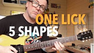 Learn The CAGED System With ONE Lick
