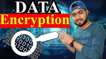 What is DATA Encryption explained in simple way Hindi / Urdu