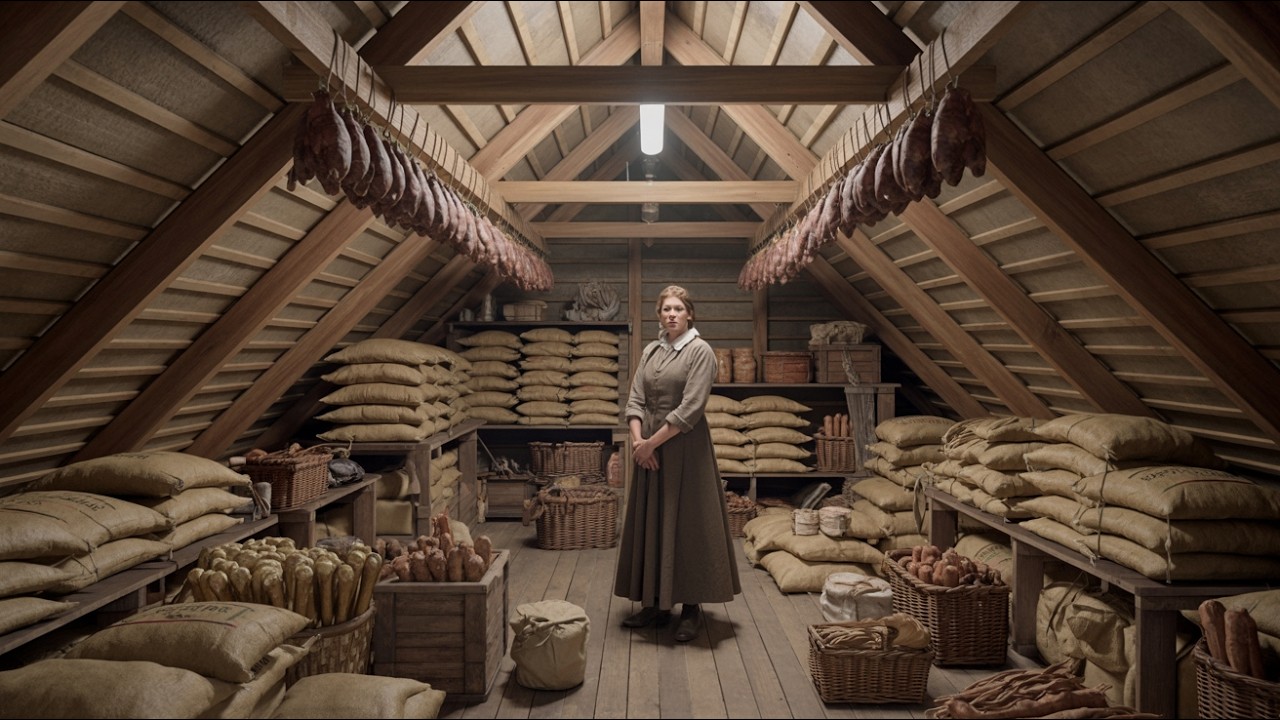 Settlers Mocked the Widow for Storing Food on Her Roof — Until Winter Cut the Valley Off