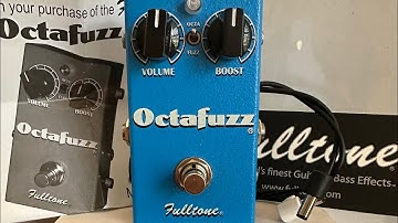 Fulltone OF-2 Octafuzz Tycobrahe-Style Octave-Up Octavia & Massive Fuzz Guitar Pedal Demo