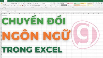 Chuyển đổi ngôn ngữ trong Excel || Gitiho