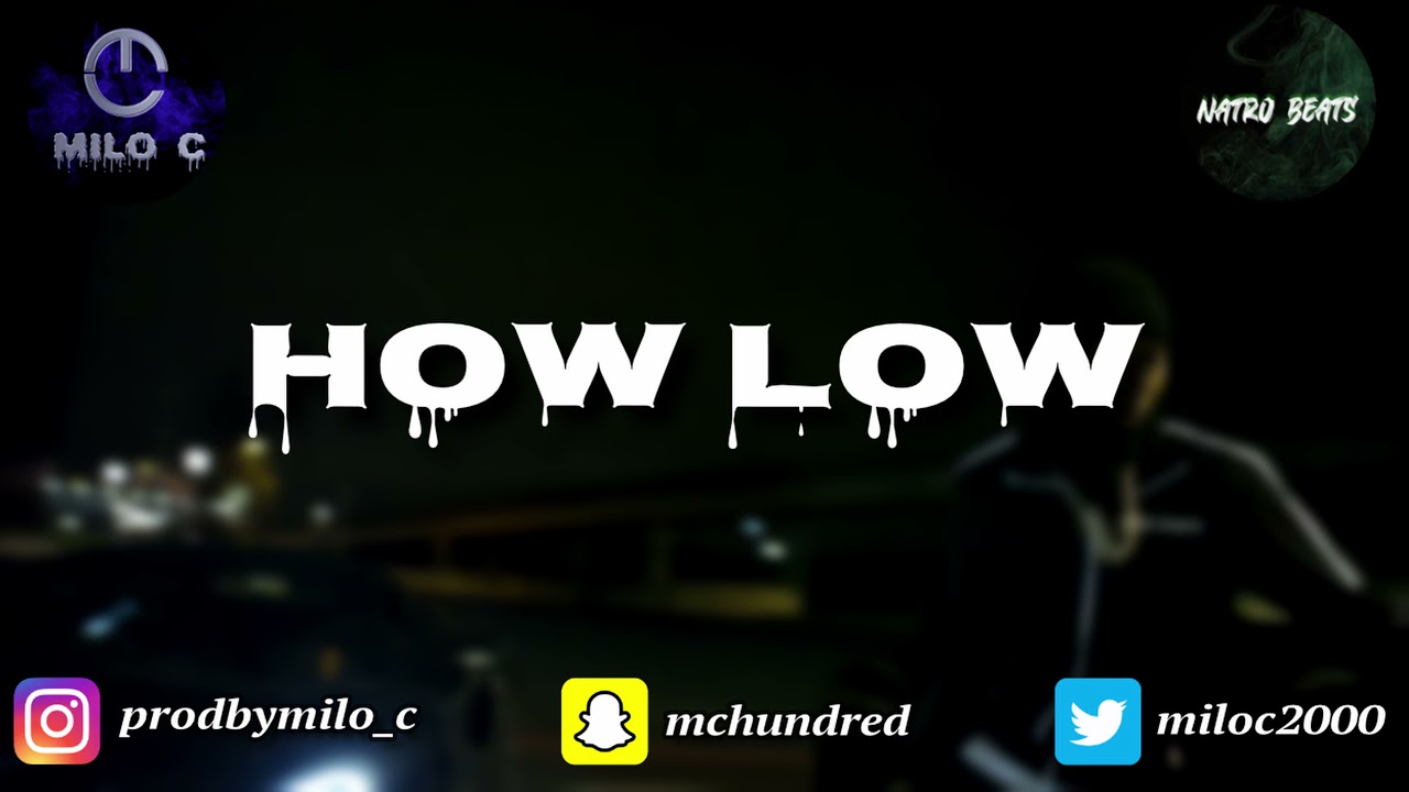 [FREE] "HOW LOW" | DigDat Type Beat | Prod. by Milo C x Natro