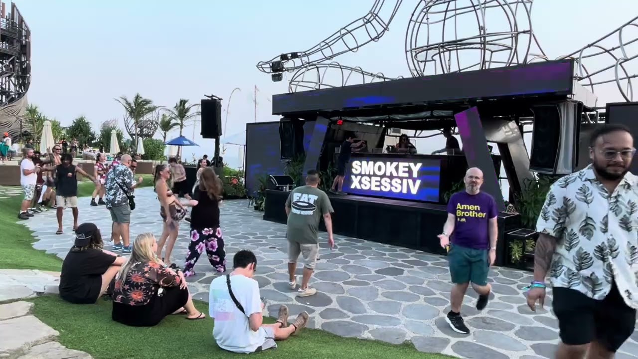 Smokey @ Locus Bali Indonesia / Drum & Bass Set /  iPhone Recorded