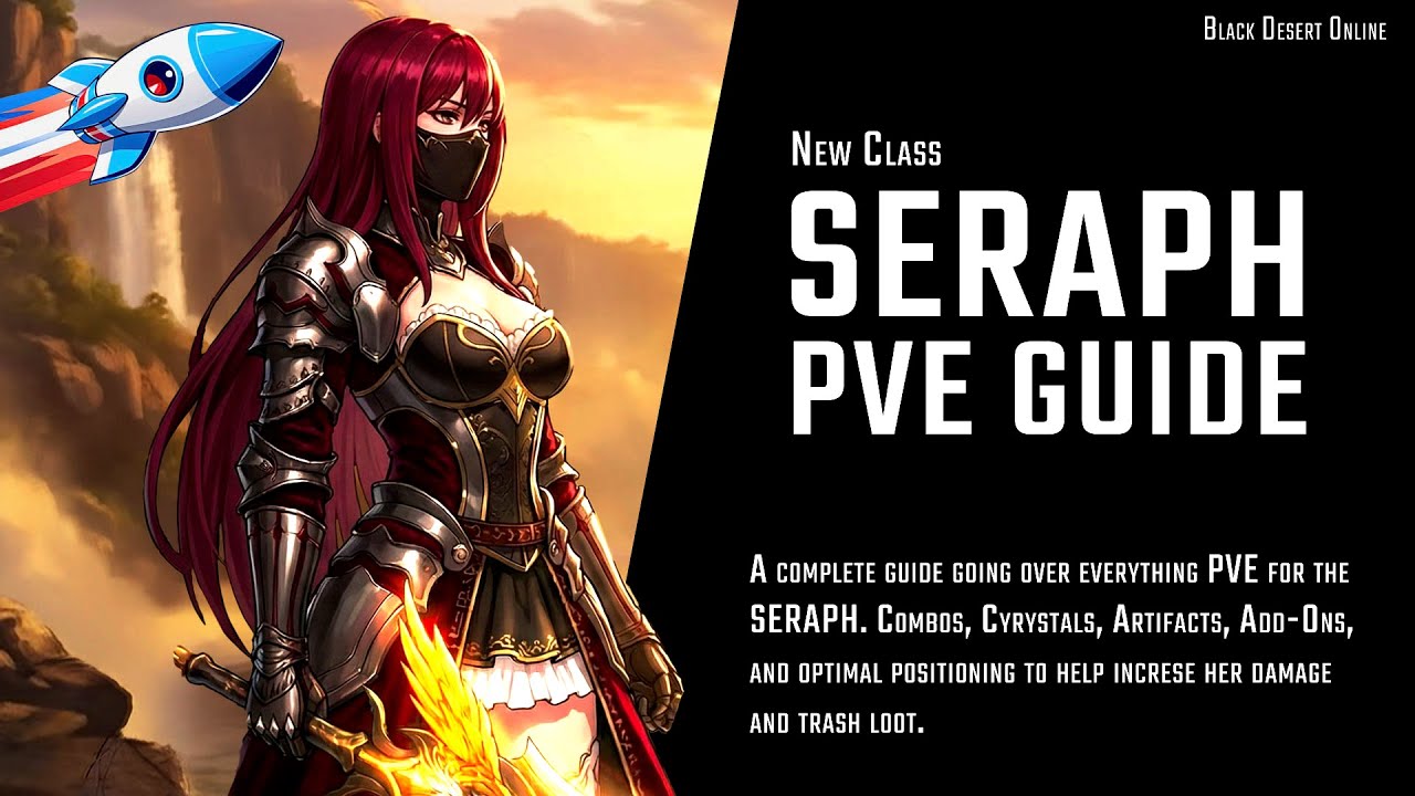 BDO Seraph Savior Full PvE Guide Savior lowkey OP 😁👍