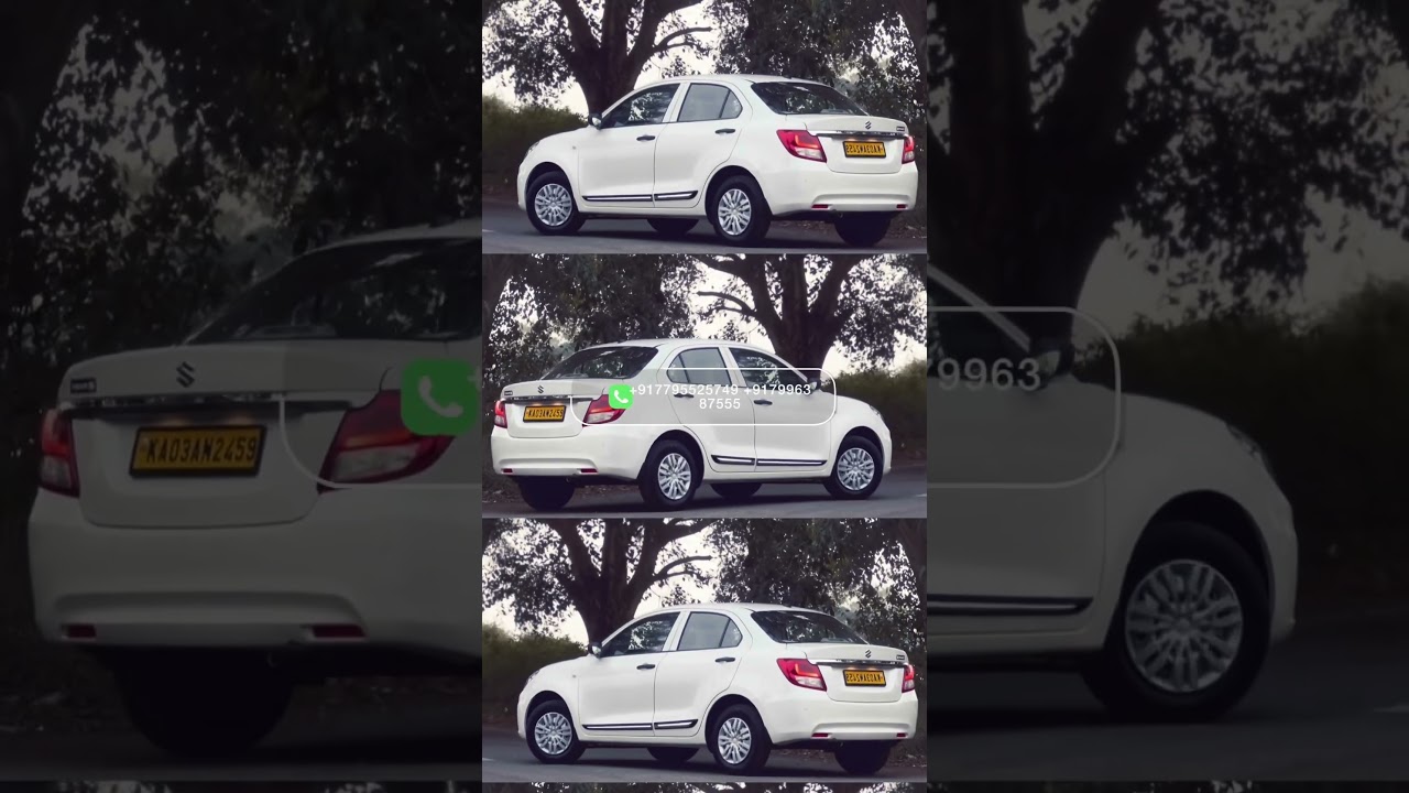 Swift Dzira CNG ⛽️ For Sale in Karnataka 7795525749 Jagalur 