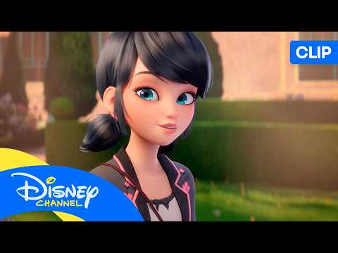 LAS AVENTURAS DE LADYBUG: Marinette y Adrien... ¿pillados? 👀 | @disneychannelES
