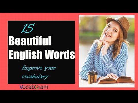 15 Beautiful English Words To Make You Sound Smart And Stylish || Improve your English vocabulary