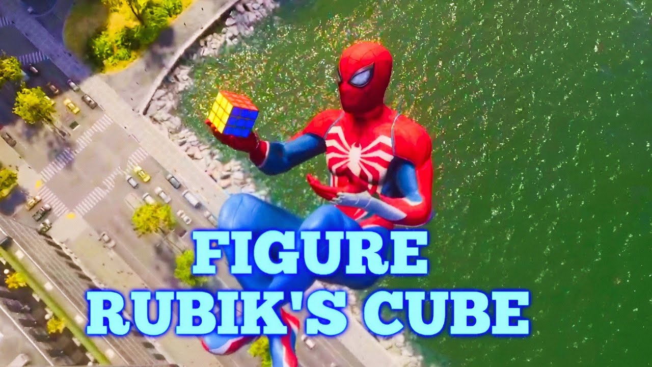 Tuto|Réaliser la figure du RUBIK'S CUBE avec Peter sur Spider Man 2 ...