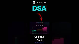 Day 13: Cocktail Sorting Algorithms | C, C++, Java & Python (Beginner to Advanced)