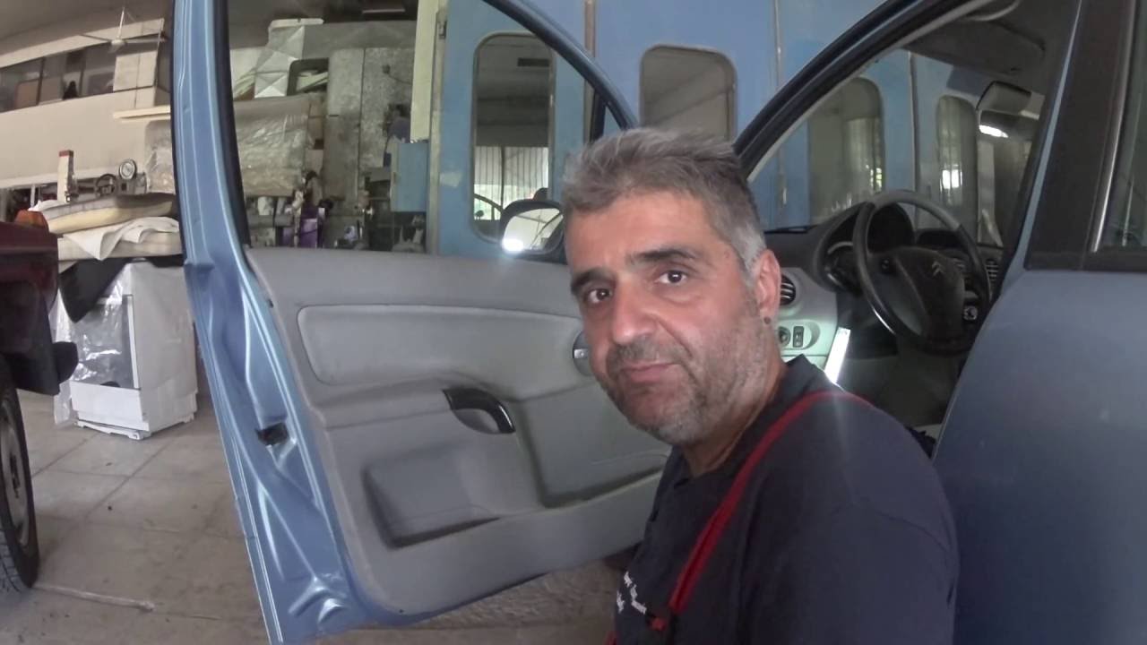 Citroen c3 Πως βγαζω ταπετσαρια πορτας Door Panel Removal - YouTube