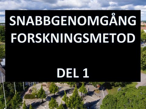 Video: Skillnaden Mellan Forskningsmetoder Och Forskningsmetodik