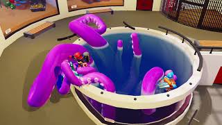 Gang Beasts no commentary gameplay