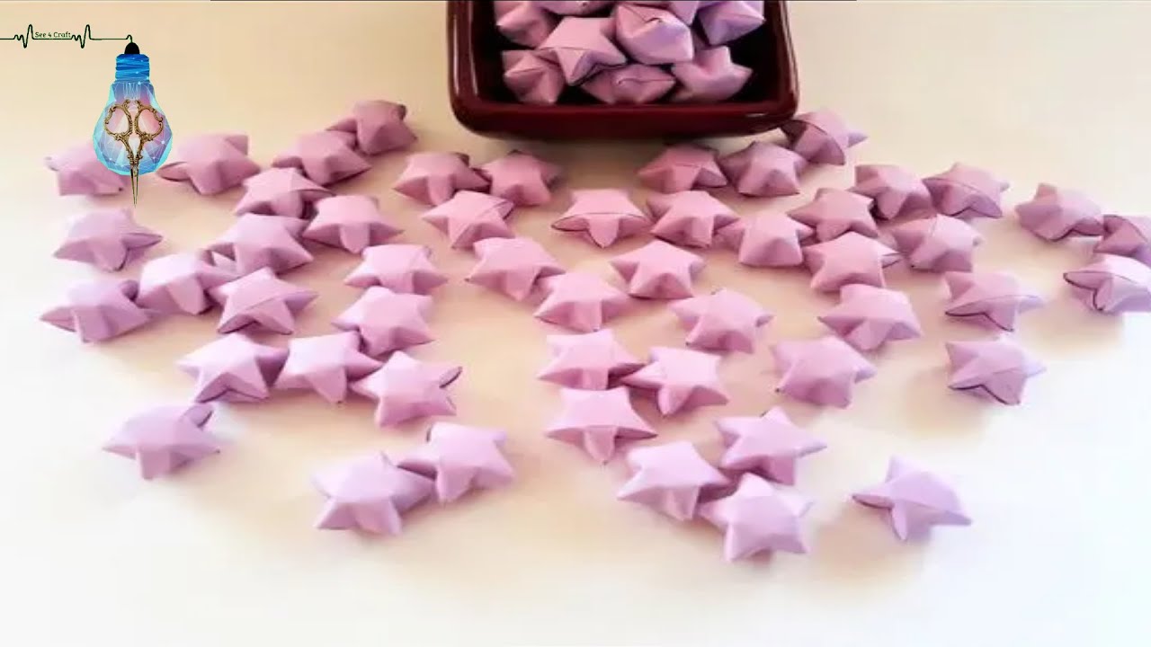 How To Make Origami Lucky Stars — Gathering Beauty