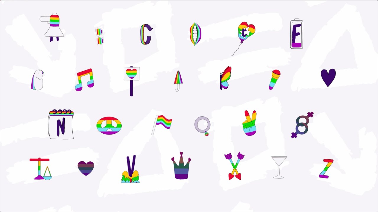 Pride Alphabet | Animated Typography | LGBTQ+