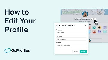 How to Edit Your Employee Profile on GoProfiles