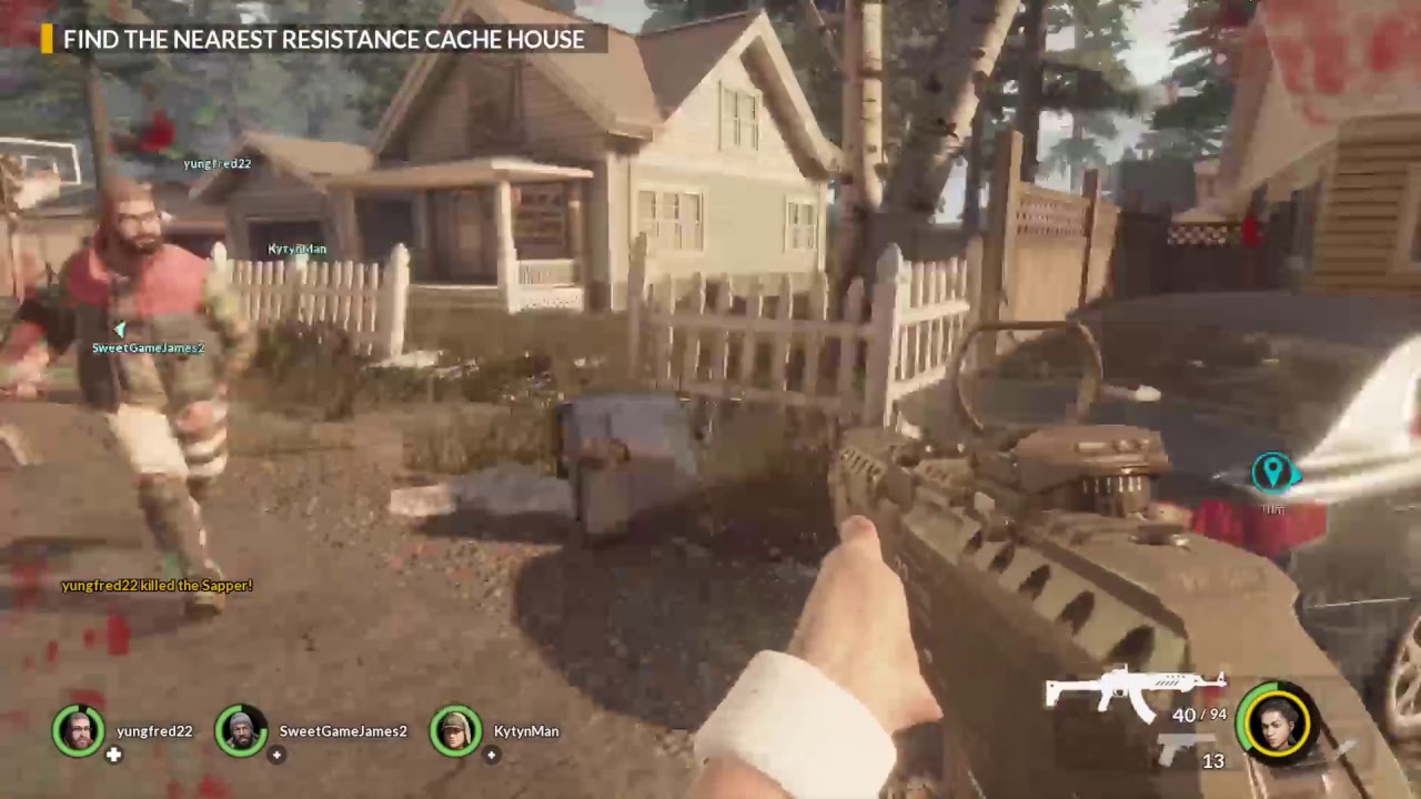 EarthFall co-op gameplay