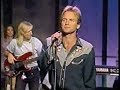 Sting, &quot;Mad About You&quot; on Letterman, September 4, 1991