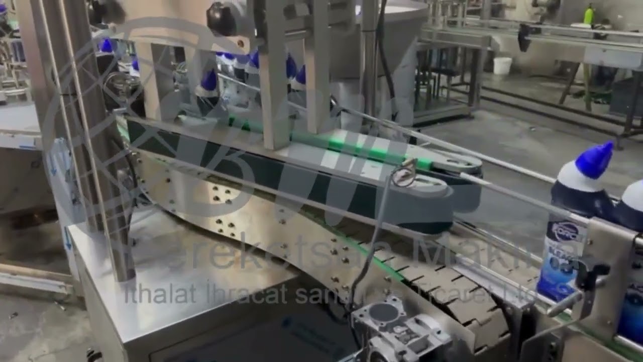 ماكينة إغلاق أغطية الرقبة المنحنية الأوتوماتيكية بالكامل من بيريكيتسان 