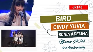 JKT48 Bird (Cindy Yuvia, Sonia, dan Delima) Konser JKT48 3rd Anniversary Live On Tv