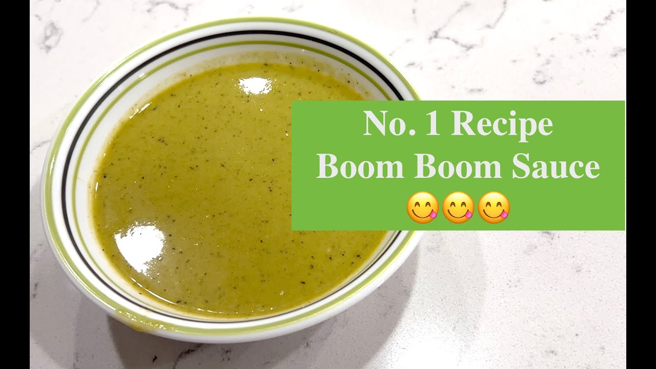 Boom Boom Sauce Recipe Best Mexican Sauce Chuy’s Special YouTube